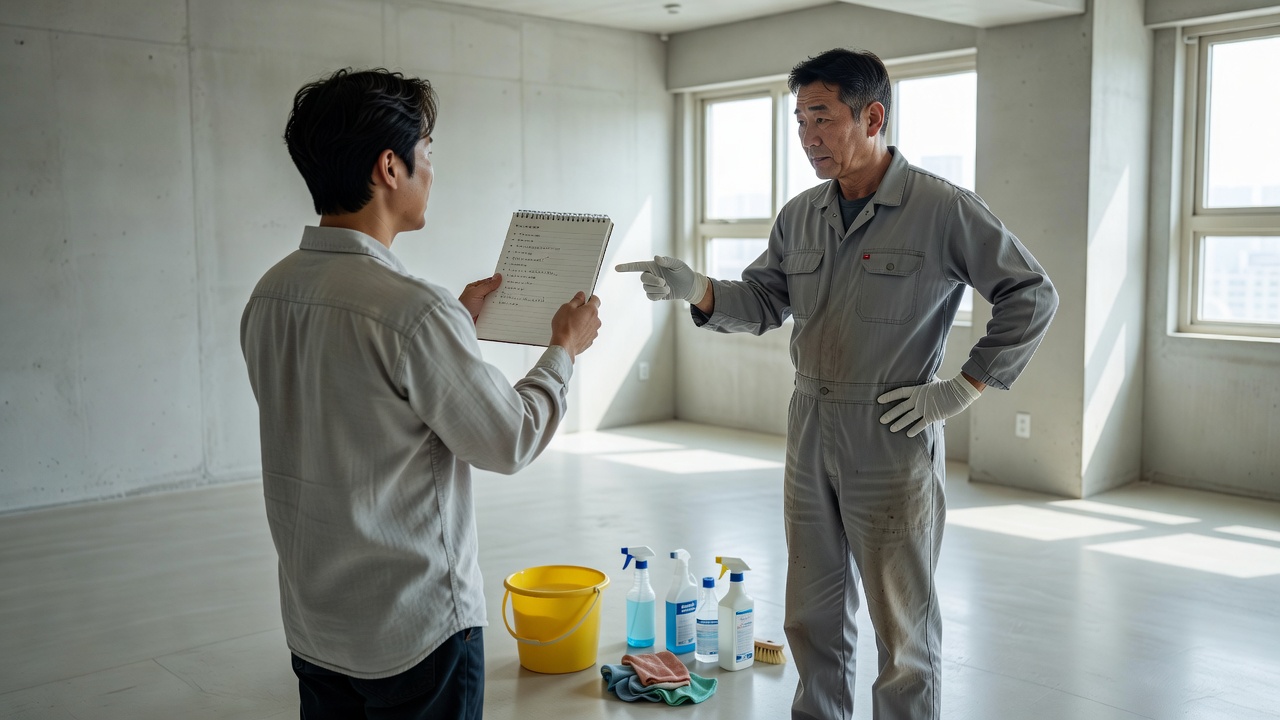 입주청소 견적 질문 시 반드시 확인해야 할 8가지