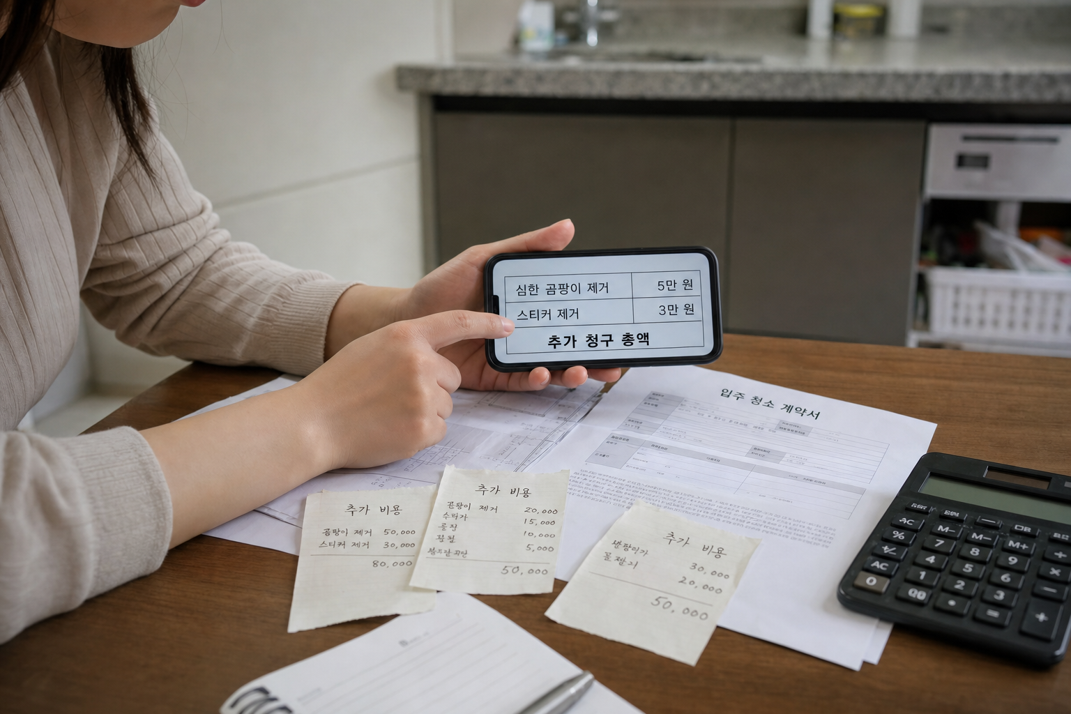 입주청소 비용 추가 청구, 어디까지 정상일까?