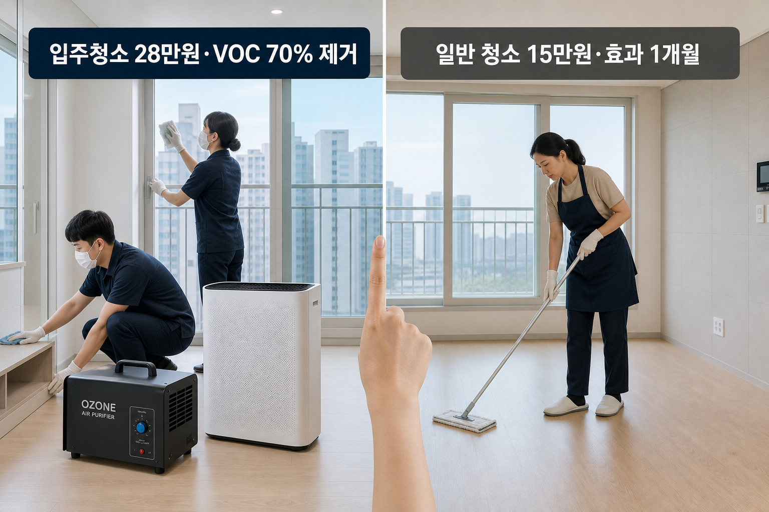 새집 증후군 청소 제대로 받는 방법