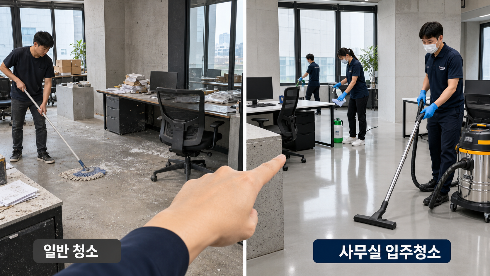사무실 입주청소 전문 업체 선택 가이드