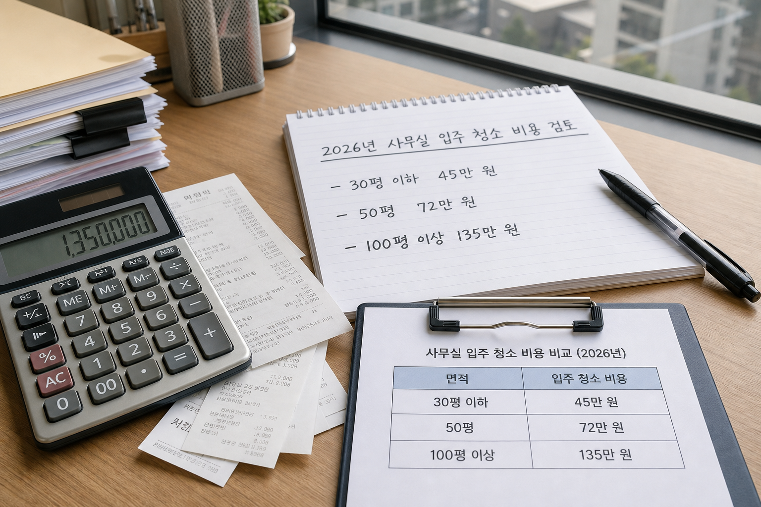 사무실 입주청소 전문 업체 선택 기준과 실제 비용