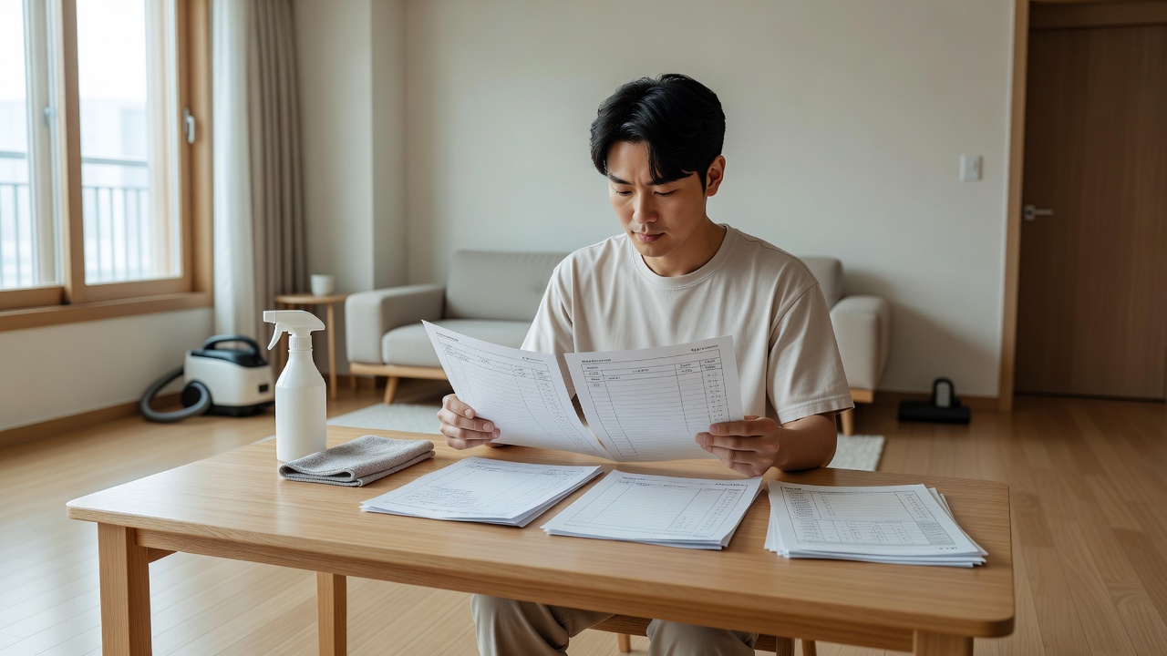 30평대 아파트 입주청소 가격 목차와 옵션 안내