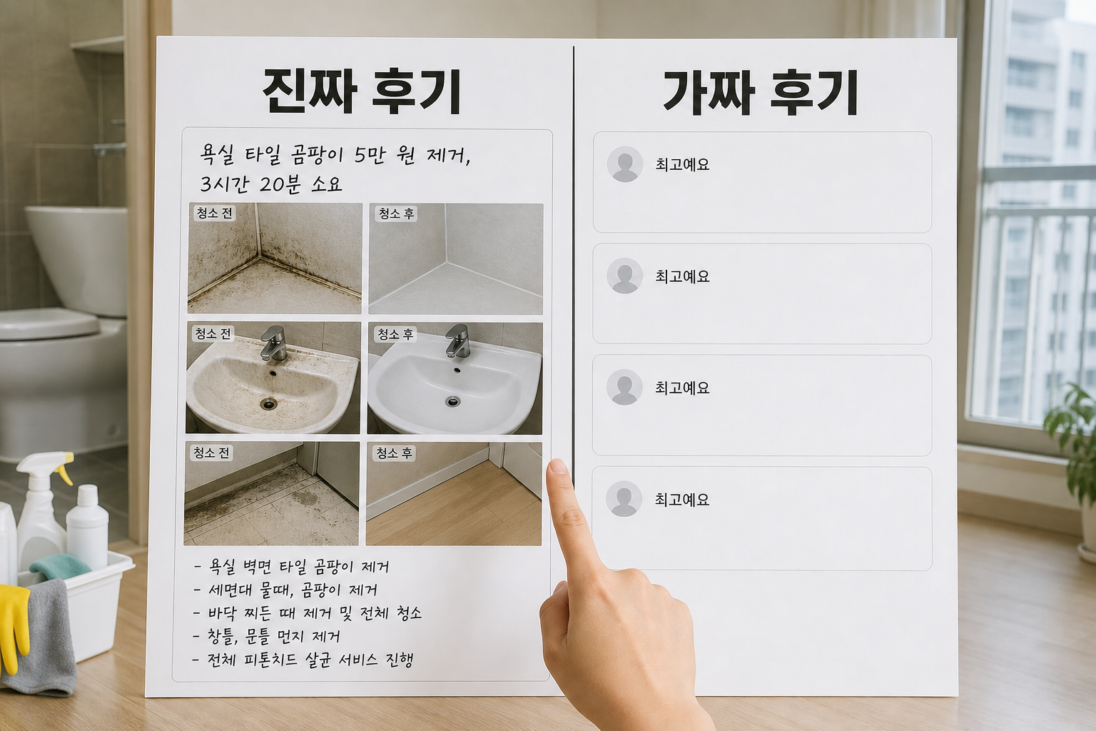 입주청소 후기 진짜와 가짜 구별하는 실전 팁